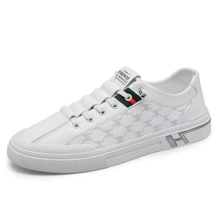 Damen Modische Sneakers aus hochwertigem Kunstleder mit bequemem Fußbett Drune