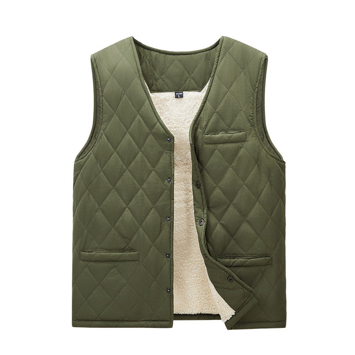 Herren Wattierte Outdoor-Steppweste Drune