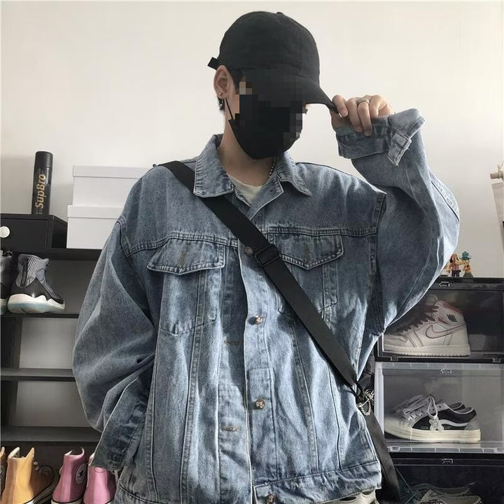 Herren Denim Überjacke Drune
