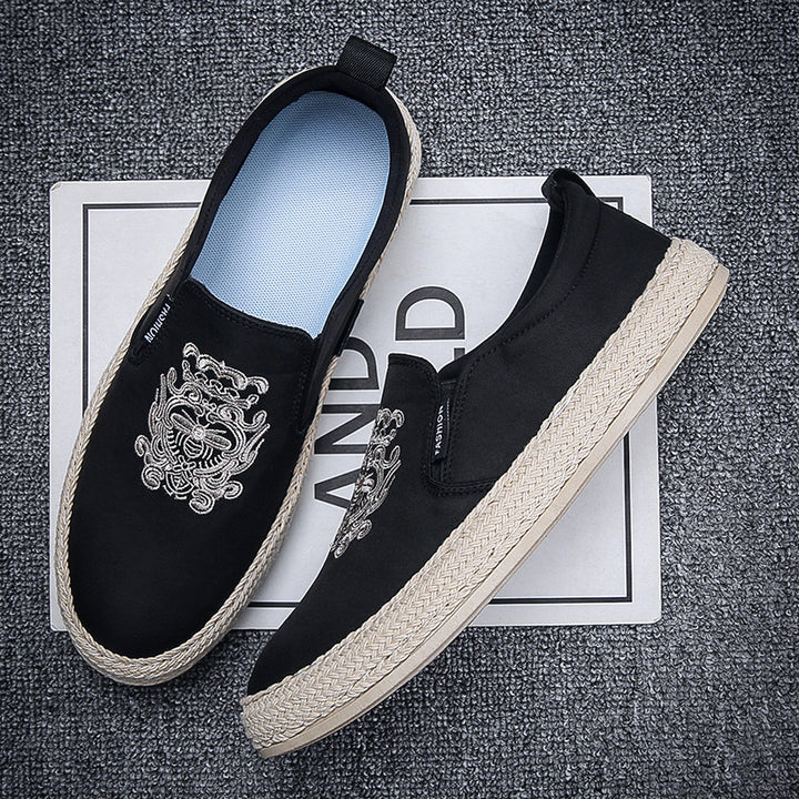 Damen Modische Slip-On Espadrilles