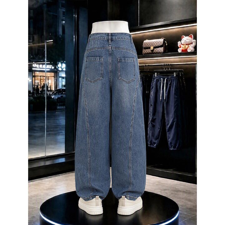 Damen Weitgeschnittene Denim-Culotte Drune