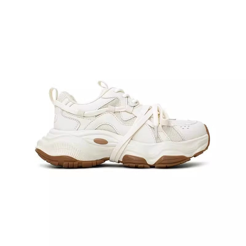 Damen Chunky Sneakers mit bequemer Passform und strapazierfähigem Obermaterial Drune