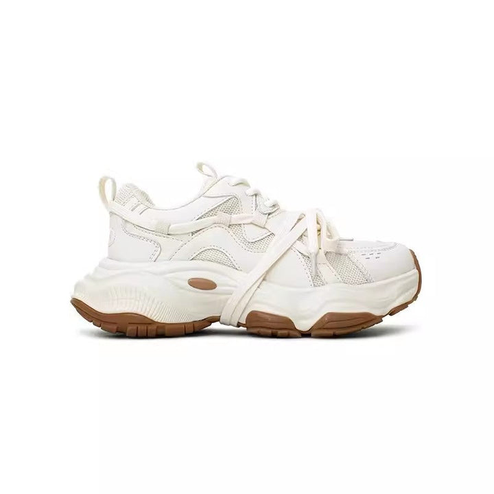 Damen Chunky Sneakers mit bequemer Passform und strapazierfähigem Obermaterial Drune