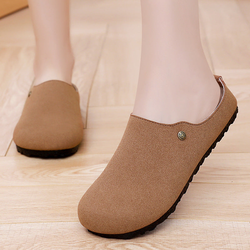 Damen nan leichtgewichtiger Schlupfclog mit ergonomischem Fußbett und rutschfester Profilsohle Drune