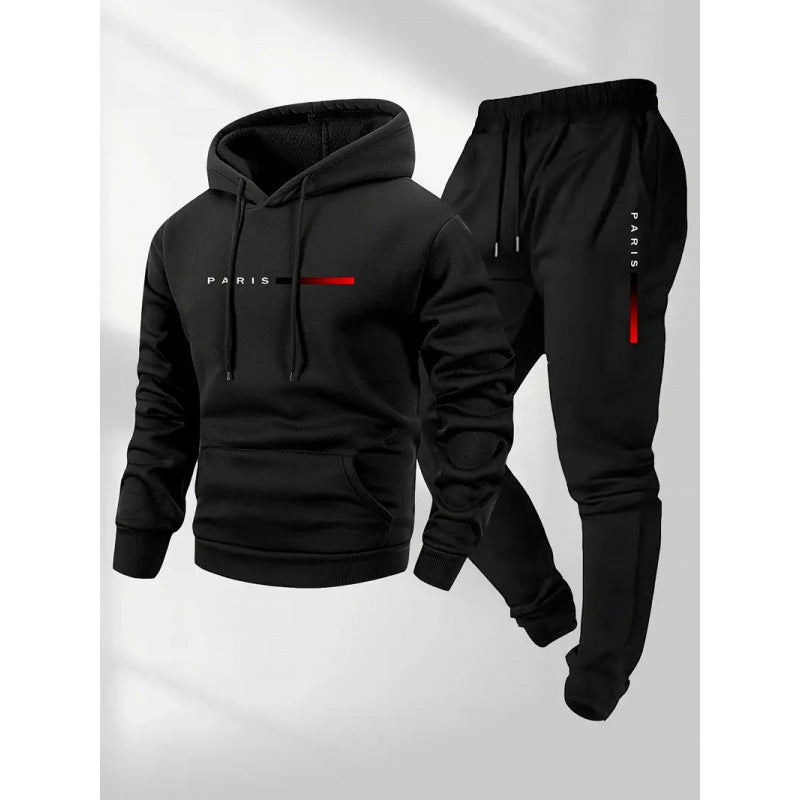 Damen Sportliches Hoodie und Jogginghose Set Drune