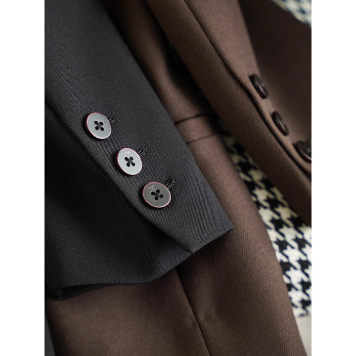 Damen Modisches und elegantes Blazer-Set Drune