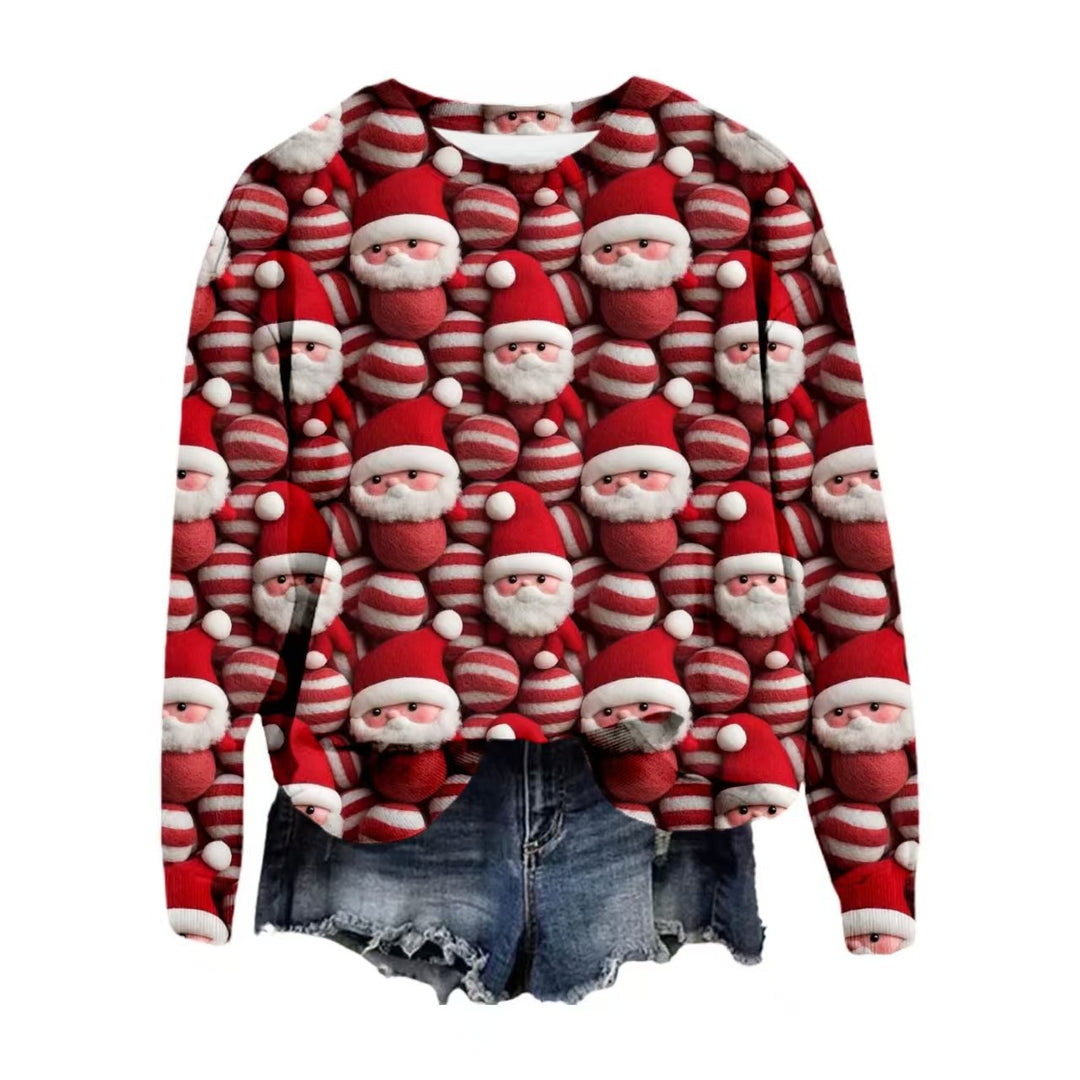 Damen Verspielter Weihnachts-Pullover Drune