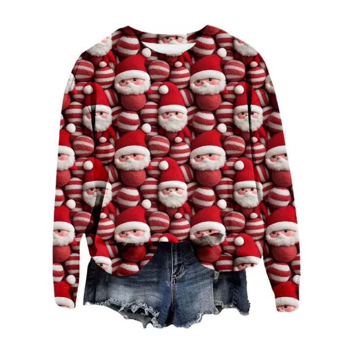 Damen Verspielter Weihnachts-Pullover Drune