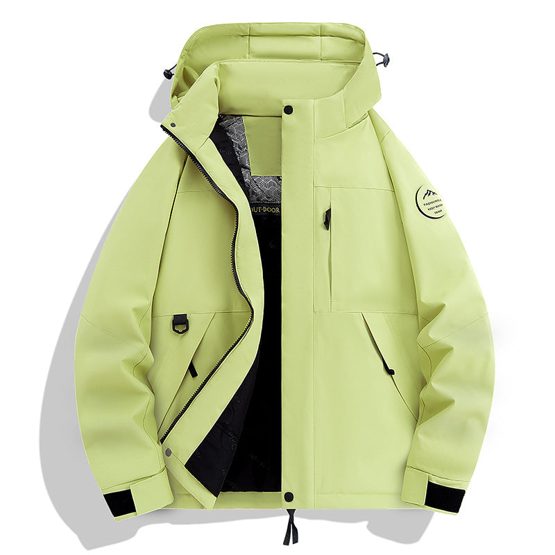 Herren Wasserdichte und atmungsaktive Softshell-Outdoorjacke Drune