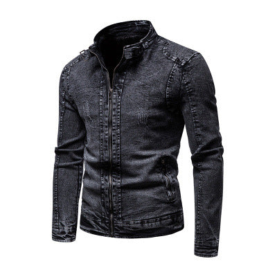 Herren Modische Jeansjacke Drune