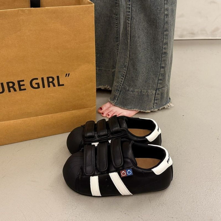 Damen Sportliche Freizeitschuhe mit verstellbaren Klettverschlüssen Drune