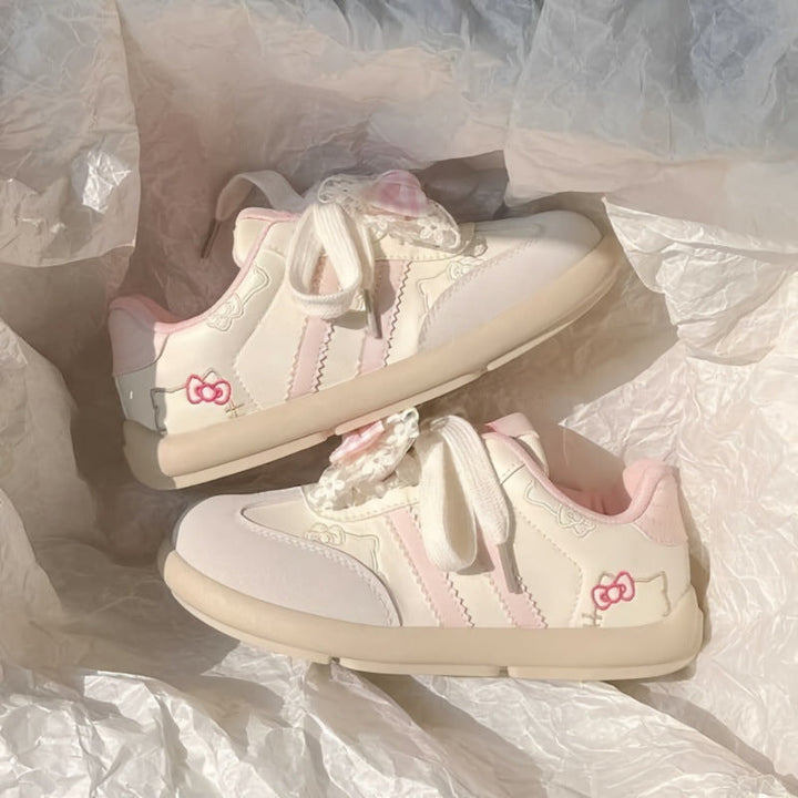 Damen Sportliche Sneaker mit einzigartigen Tiermotiven und dekorativer Schnürung Drune