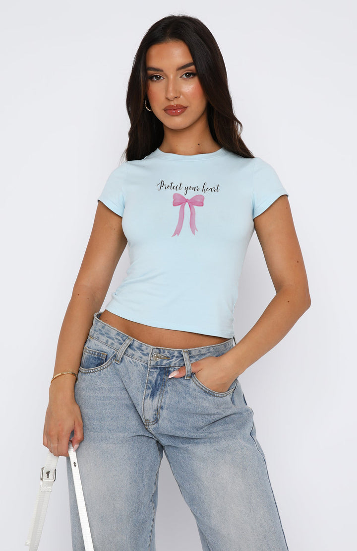 Damen bequemes Crop-Top mit modischem Druck Drune