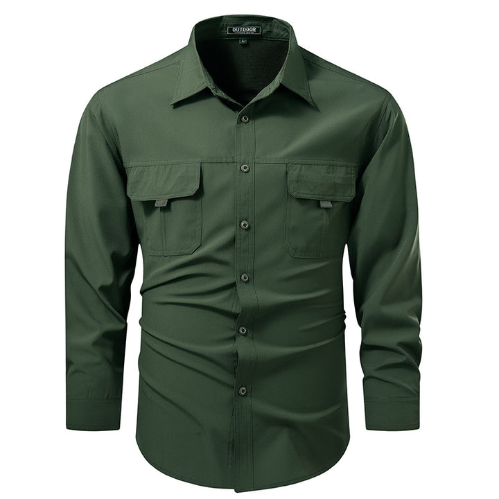 Herren Hochwertiges Outdoor Funktionshemd