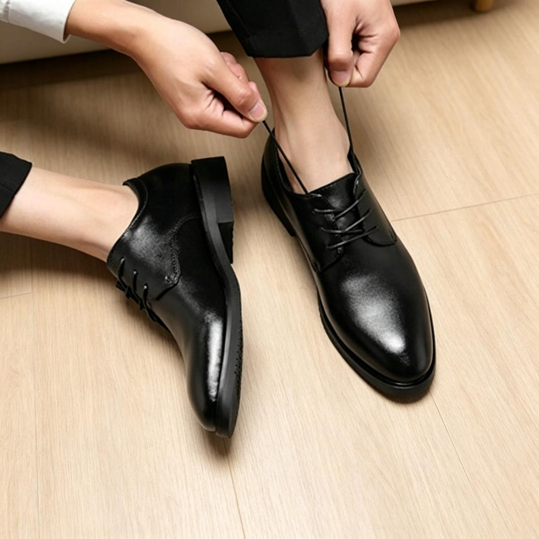 Herren Elegante Schnürschuhe aus hochwertigem Leder Drune