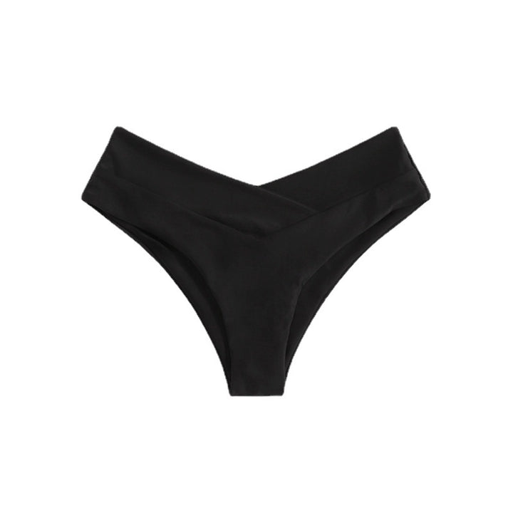 Damen Bikinislip mit hohem Bund und elegantem V-Ausschnitt Drune