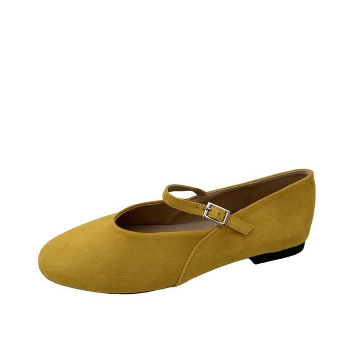 Damen Ballerinas mit verstellbarem Riemen Drune