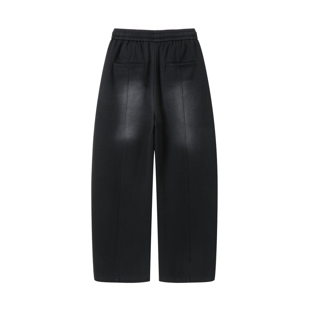 Damen Weite Culotte‑Sweathose mit hohem Bund und Kordelzug Drune