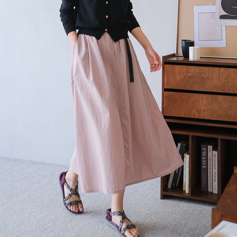 Damen Elegante und lässige Maxiskirt Drune