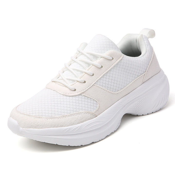 Herren nan gepolsterter Komfort-Walking-Sneaker mit atmungsaktivem Meshoberteil und ergonomischer Dämpfsohle Drune