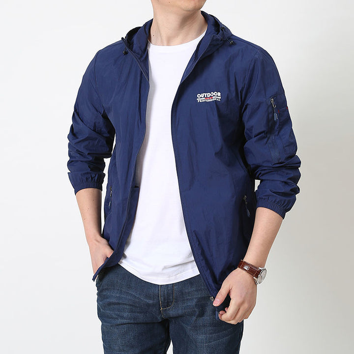 Herren Leichte und atmungsaktive Outdoorjacke Drune