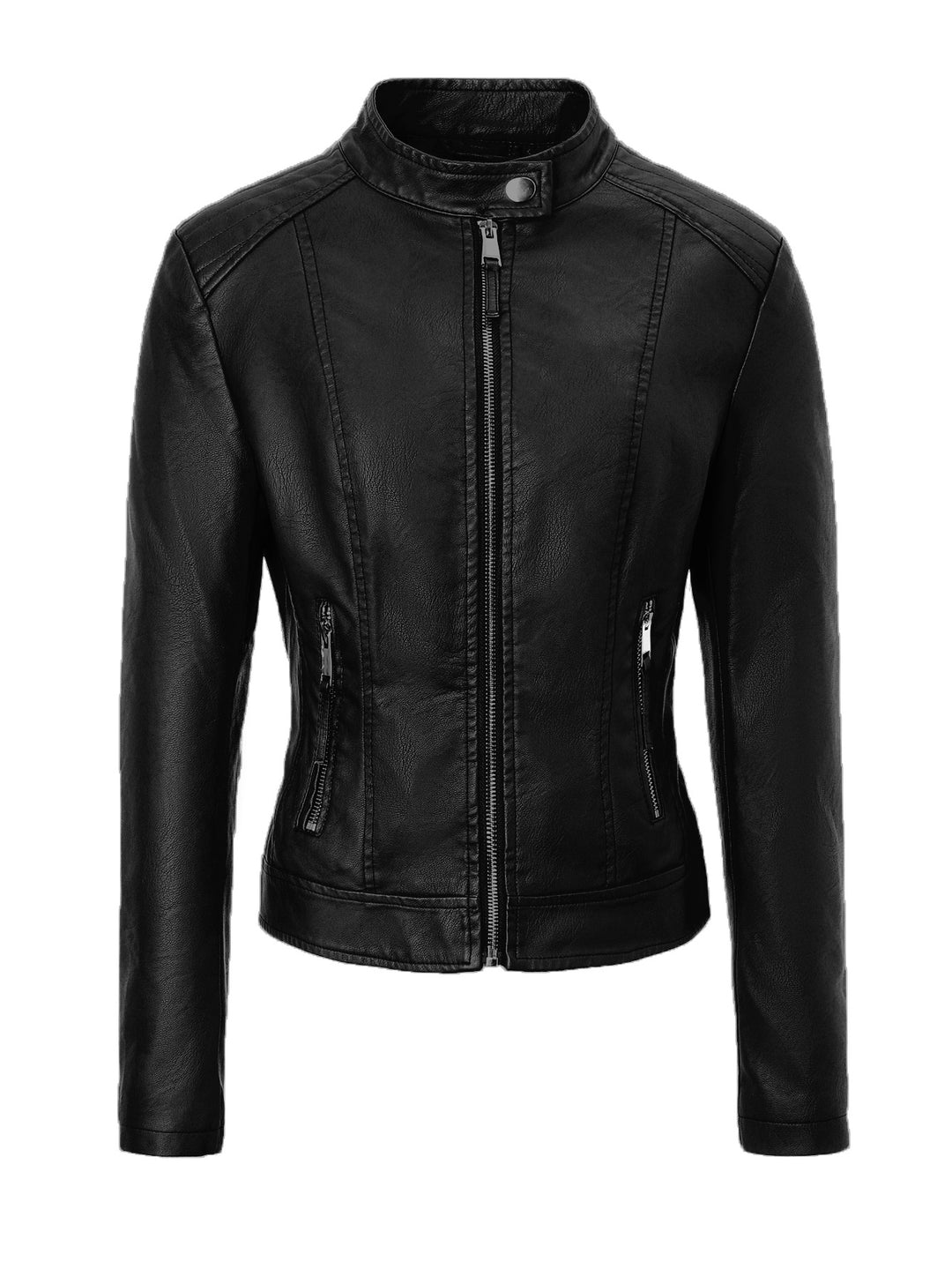Damen Moderne Lackjacke Drune