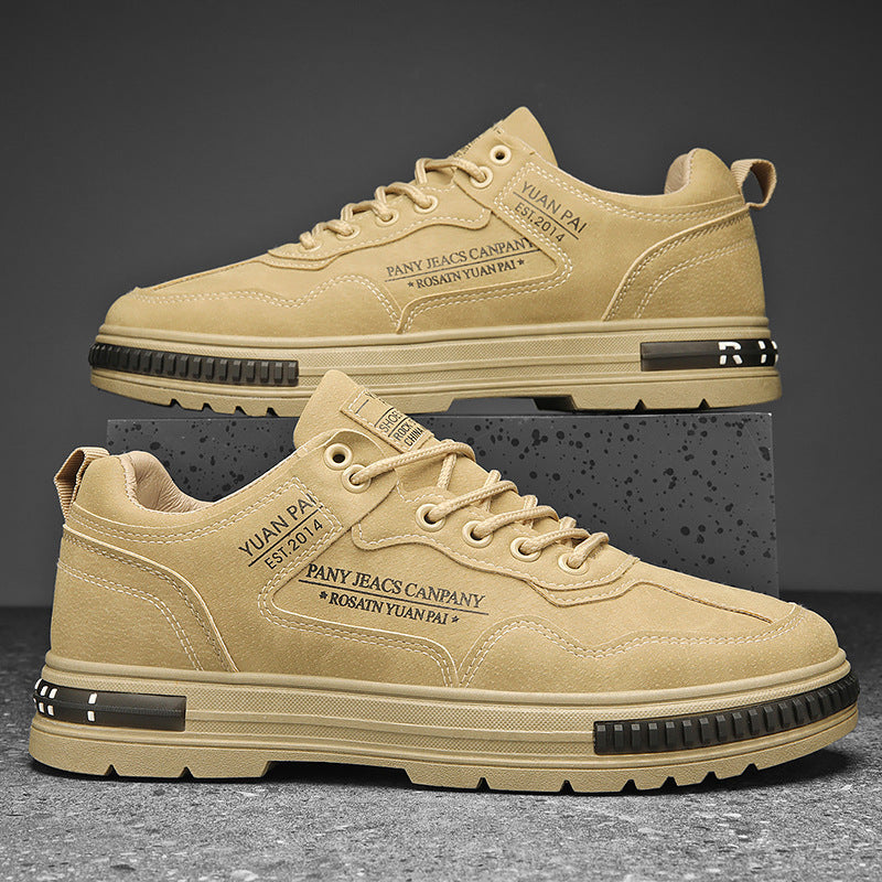 Damen Bequeme Freizeitsneakers mit robustem Obermaterial und dämpfender Sohle Drune
