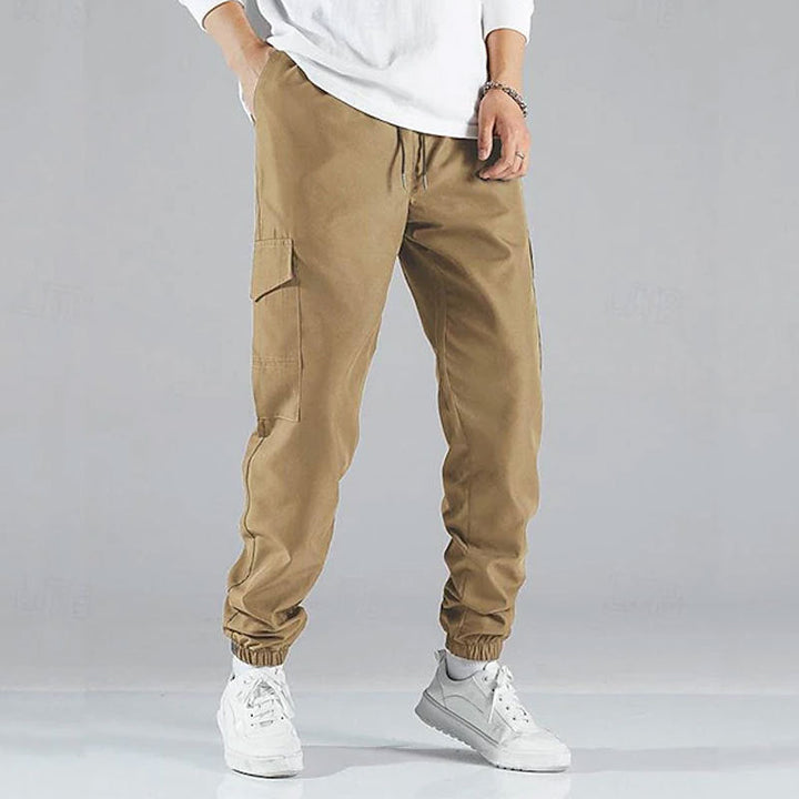 Herren Cargo-Hose mit elastischem Bund und multifunktionalen Taschen Drune