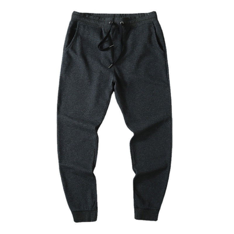 Herren Slim-Fit Fleece-Jogginghose mit elastischem Bund, Kordelzug und gekämmter Innenseite Drune