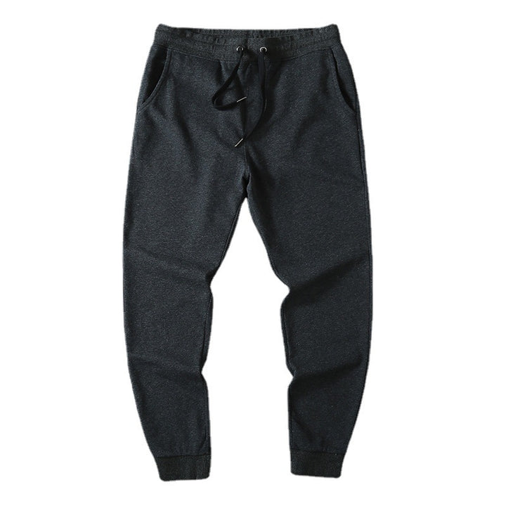 Herren Slim-Fit Fleece-Jogginghose mit elastischem Bund, Kordelzug und gekämmter Innenseite Drune