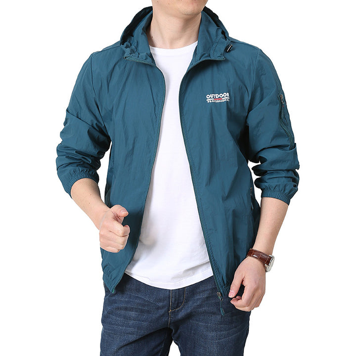 Herren Leichte und atmungsaktive Outdoorjacke Drune