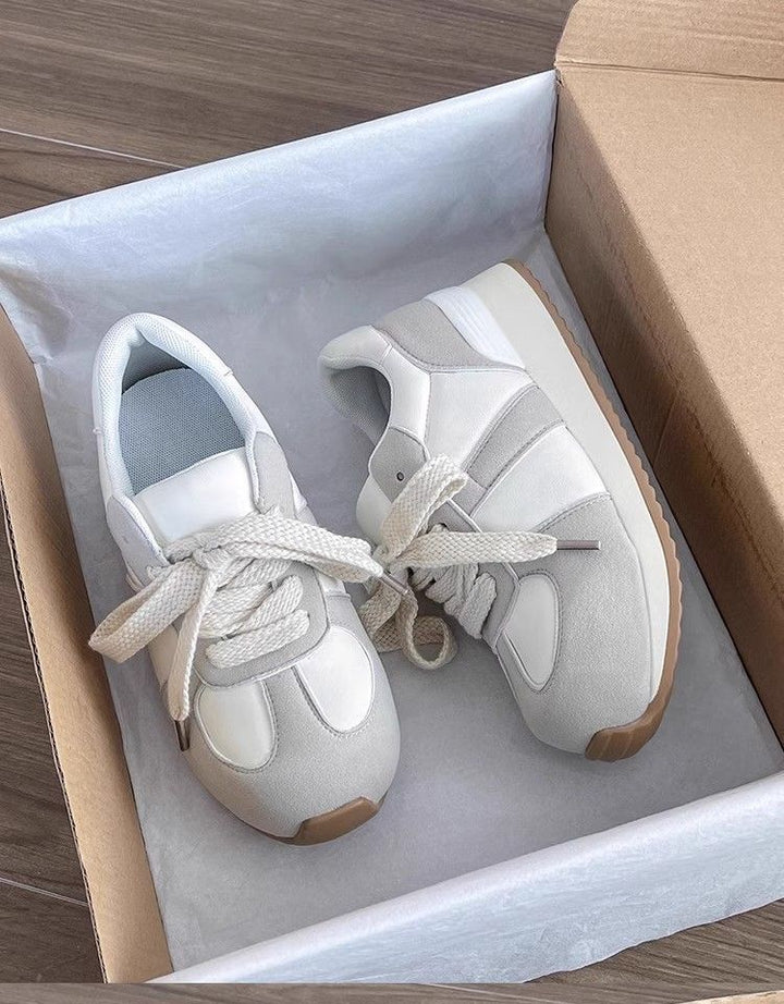 Damen Sportliche Sneaker mit bequemer Dämpfung und atmungsaktiver Oberflächenstruktur Drune