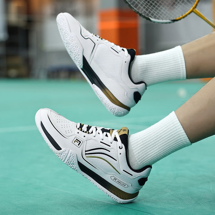 Herren Atmungsaktiver Performance-Tennisschuh mit verstärkter Zehenkappe Drune
