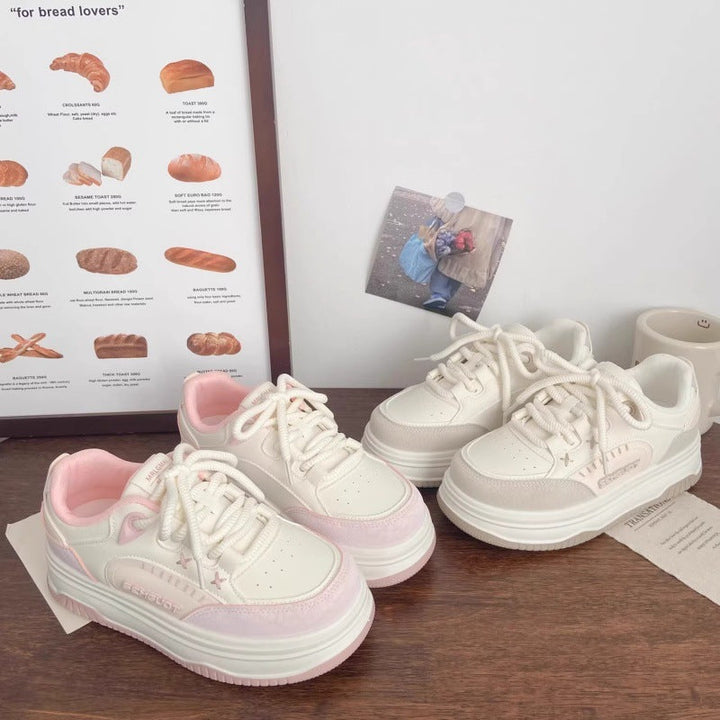 Damen Komfortable Sneakers mit voluminöser Sohle und weichem Innenfutter Drune