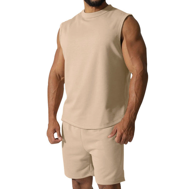 Herren sportliches Kurzarm-Set aus atmungsaktivem Material Drune