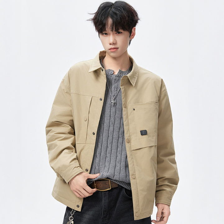 Herren Funktionale Fieldjacke mit Thermofutter und Utility-Taschen Drune
