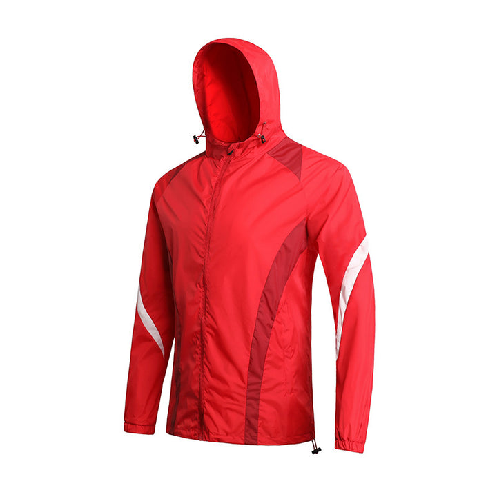 Herren Leichte Windjacke mit Kapuze Drune