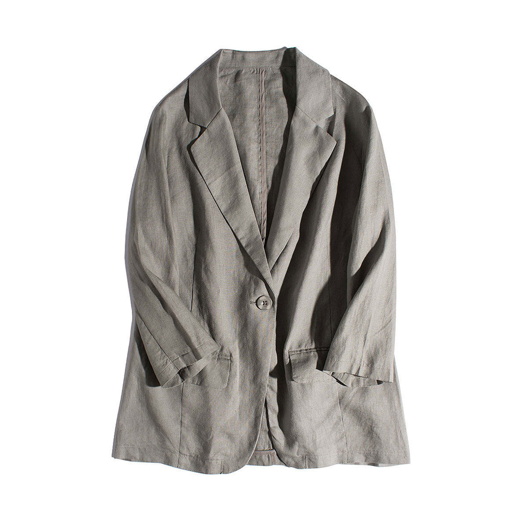 Damen Eleganter, moderner Blazer mit lässigem Schnitt Drune