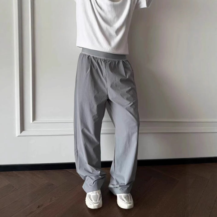 Damen Bequeme und lässige Weite Relaxed Fit Hose Drune
