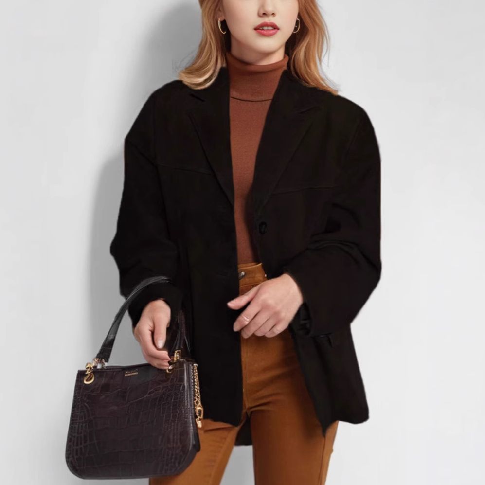 Damen Urbaner Blazer im lässigen Schnitt Drune