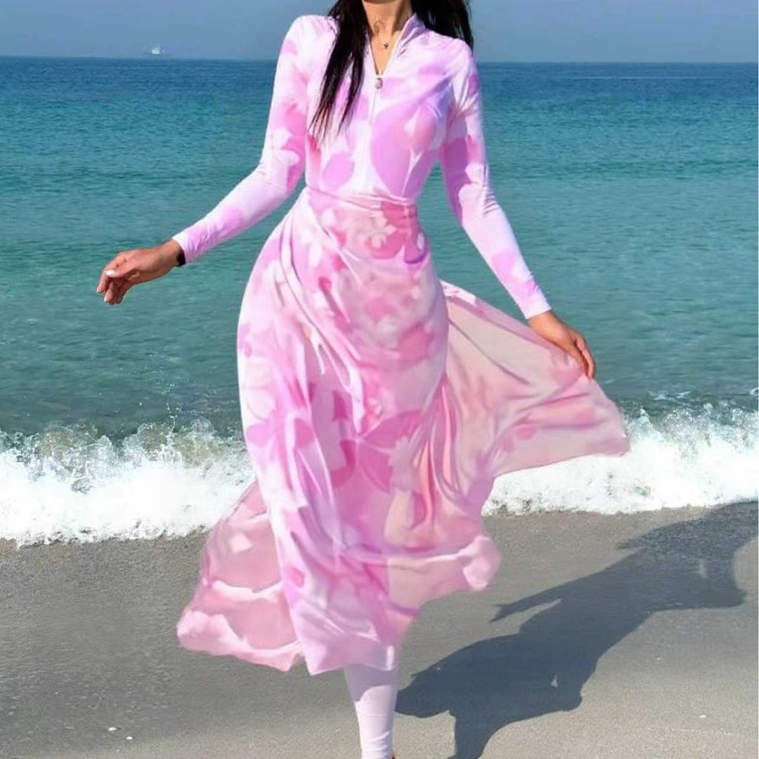 Damen Modischer Strandanzug Drune