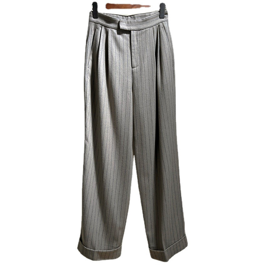 Damen Oversize Wollmantel im Clean‑Cut‑Design mit Reverskragen und verdeckter Knopfleiste Drune