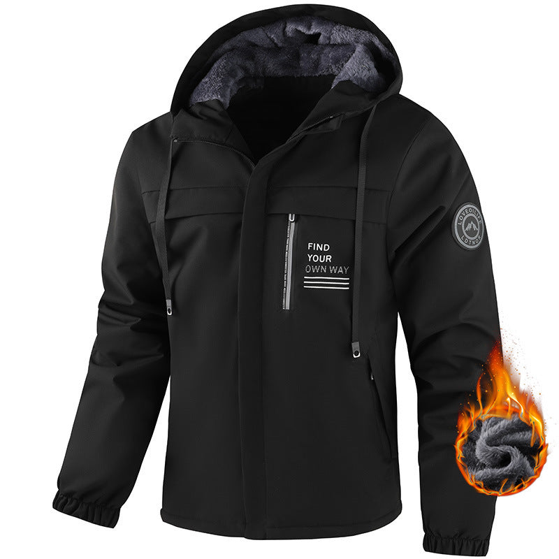 Herren Wasserabweisende Fleecejacke Drune