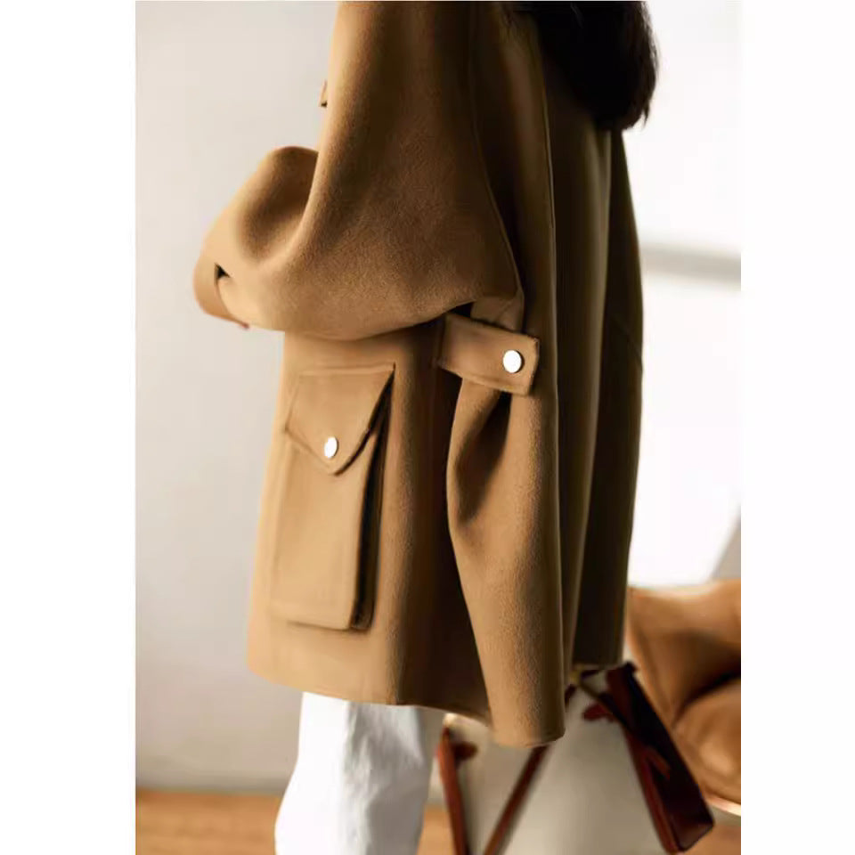 Damen modische Übergangsjacke mit praktischen Taschen Drune