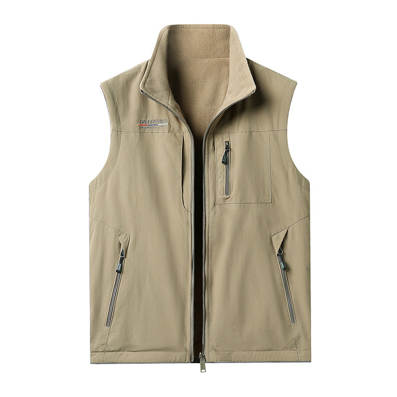 Herren Warmgefütterte Outdoor-Weste Drune