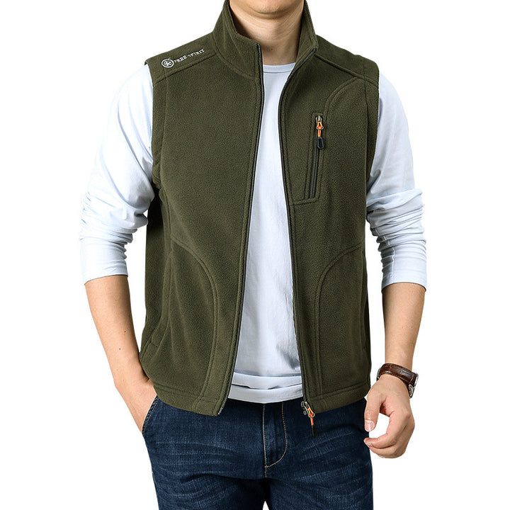 Herren Weiche Fleece-Weste Drune