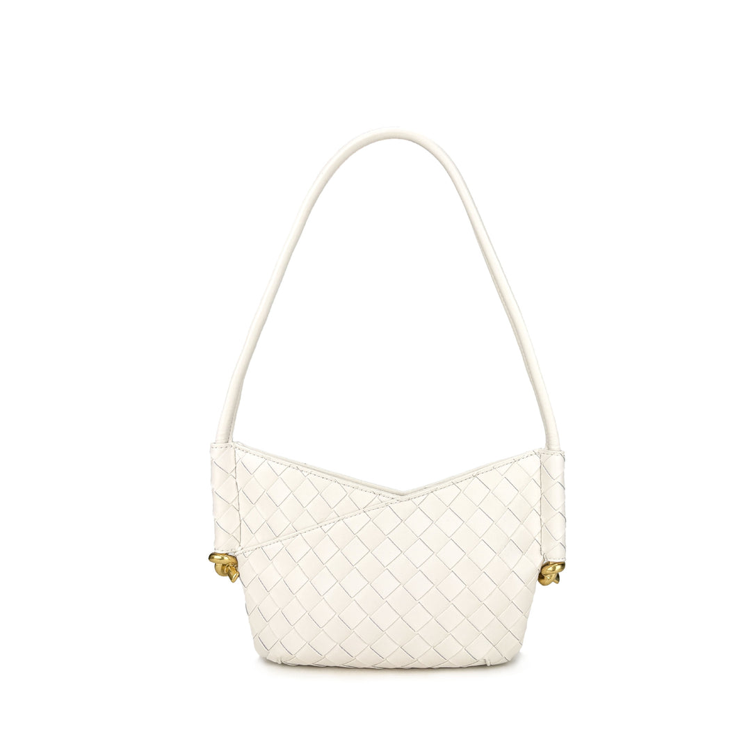 Damen Gewebte Lederhandtasche Drune