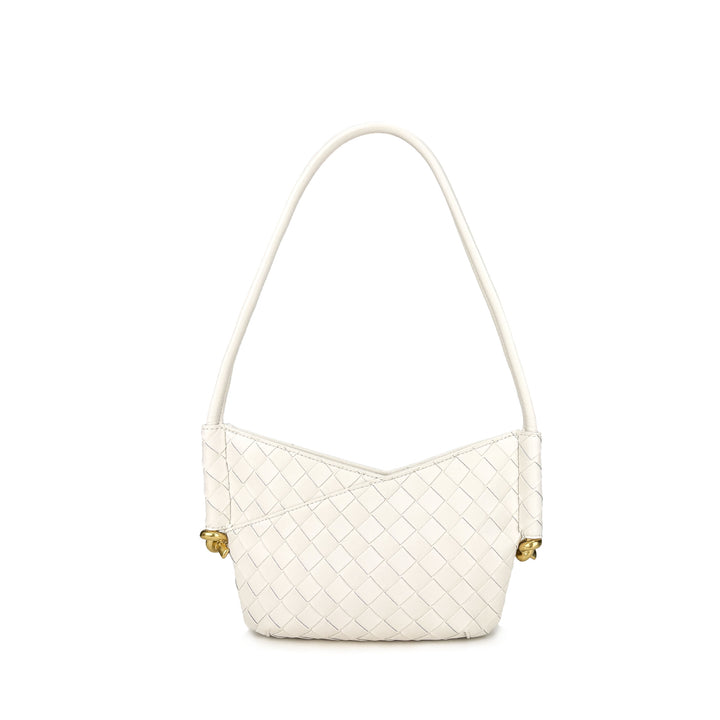Damen Gewebte Lederhandtasche Drune