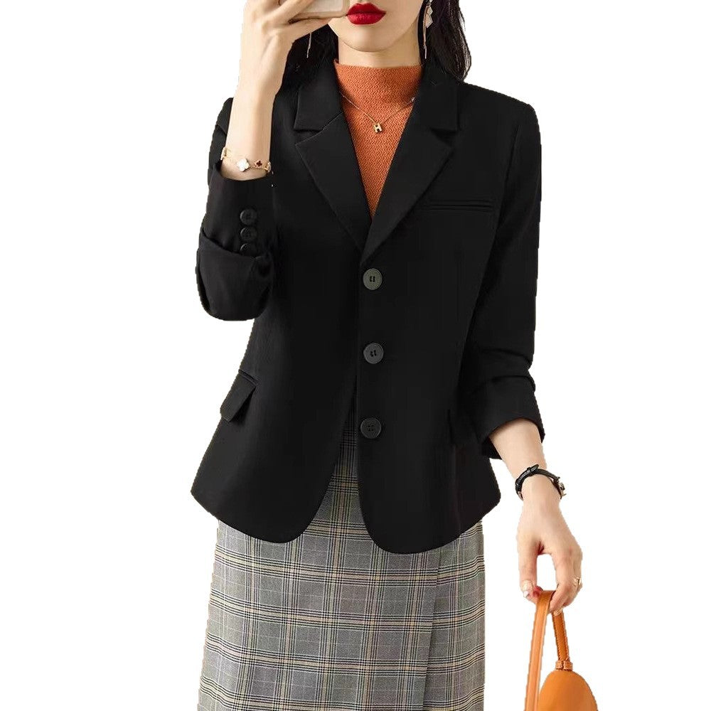 Damen Modischer Blazer mit tailliertem Schnitt Drune