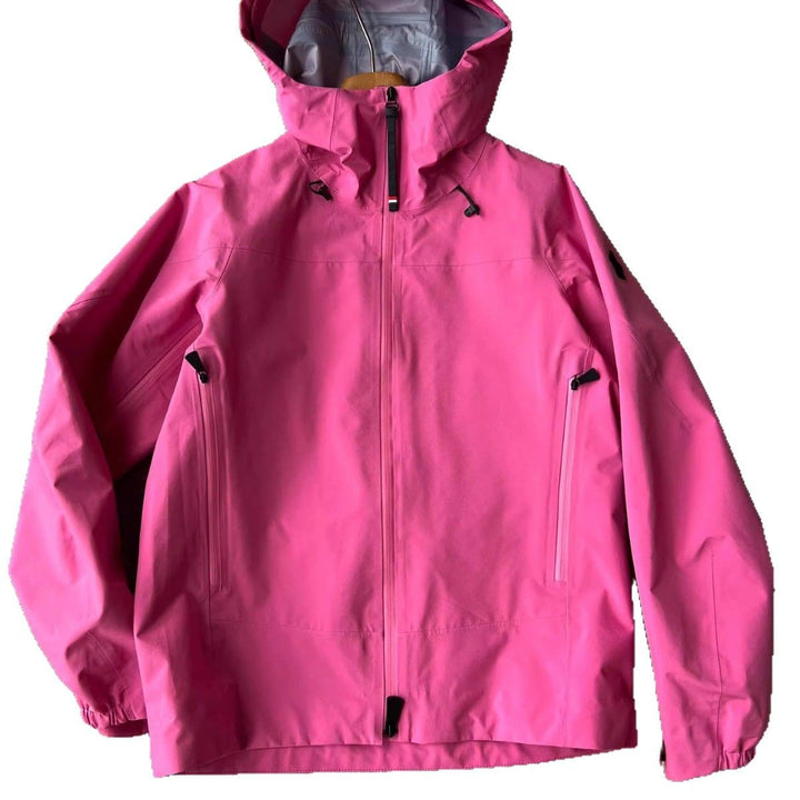 Damen Wasserdichte Outdoorjacke mit verstellbarem Kragen Drune